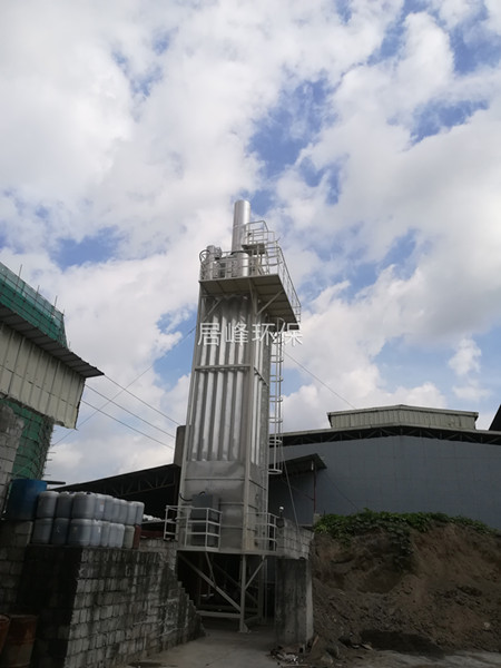 东莞市沙田某峰建材厂锅炉烟尘处理工程